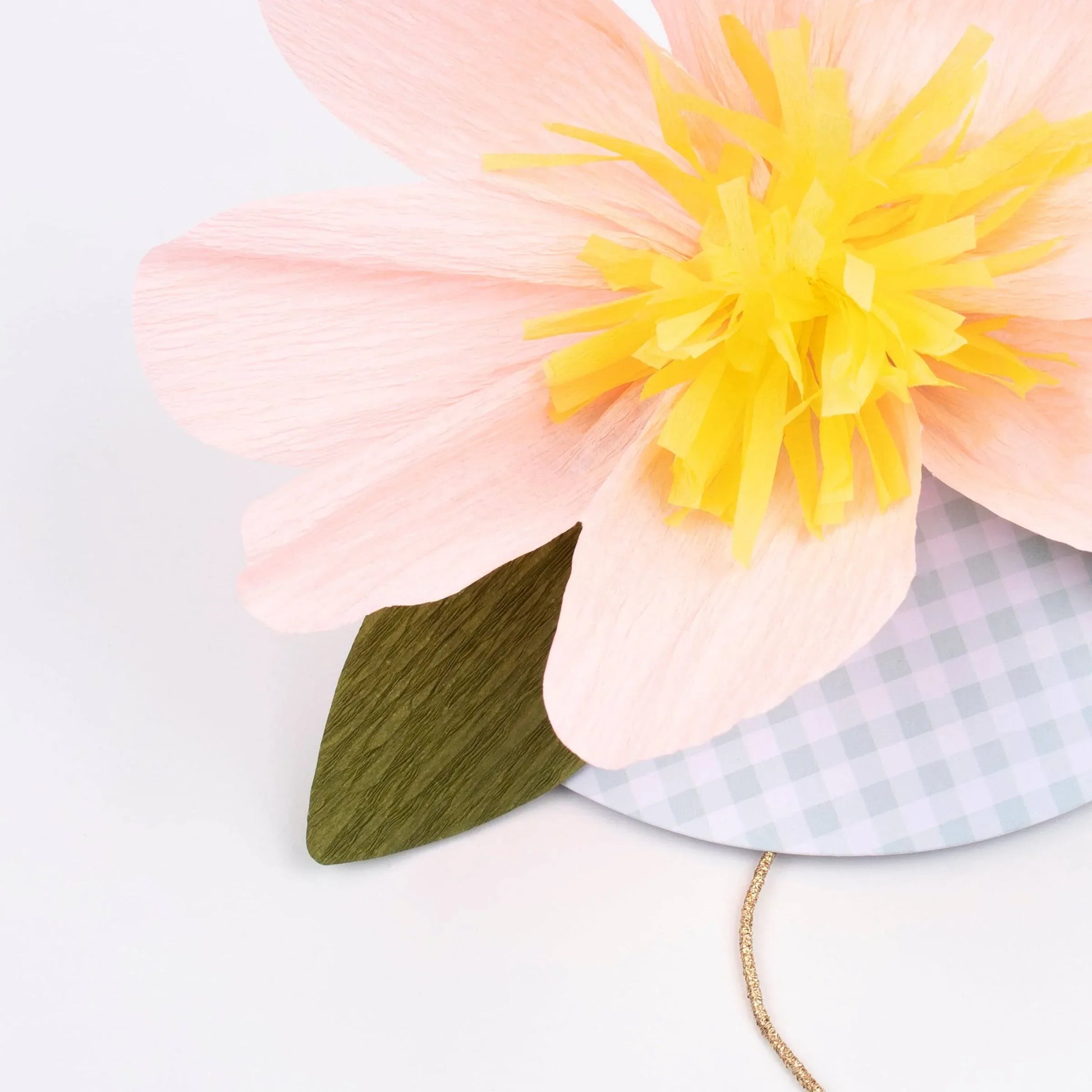 Meri Meri Paper Flower Hats (x 6) - partyalacarte.co.in