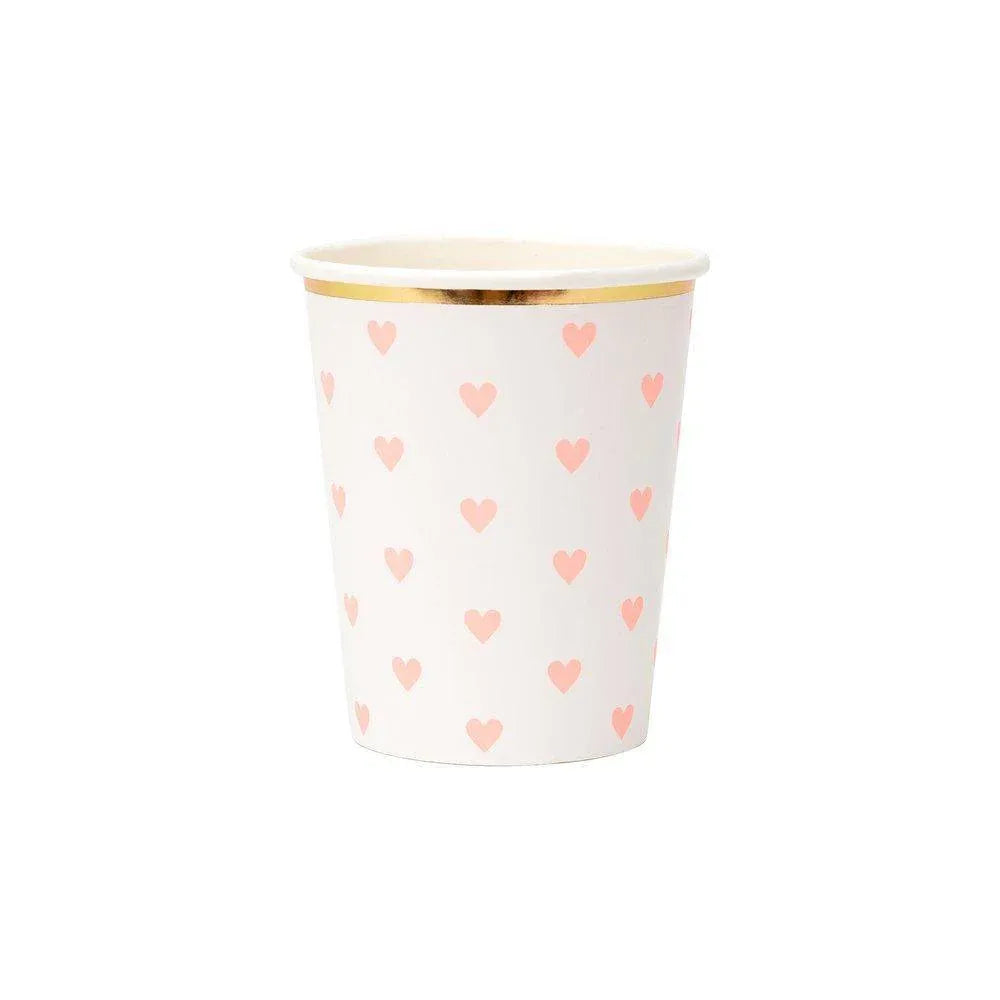 Meri Meri Party Palette Heart Cups (set of 8) - partyalacarte.co.in