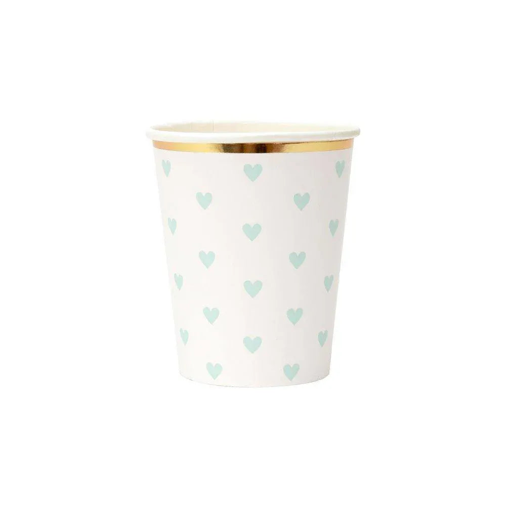 Meri Meri Party Palette Heart Cups (set of 8) - partyalacarte.co.in