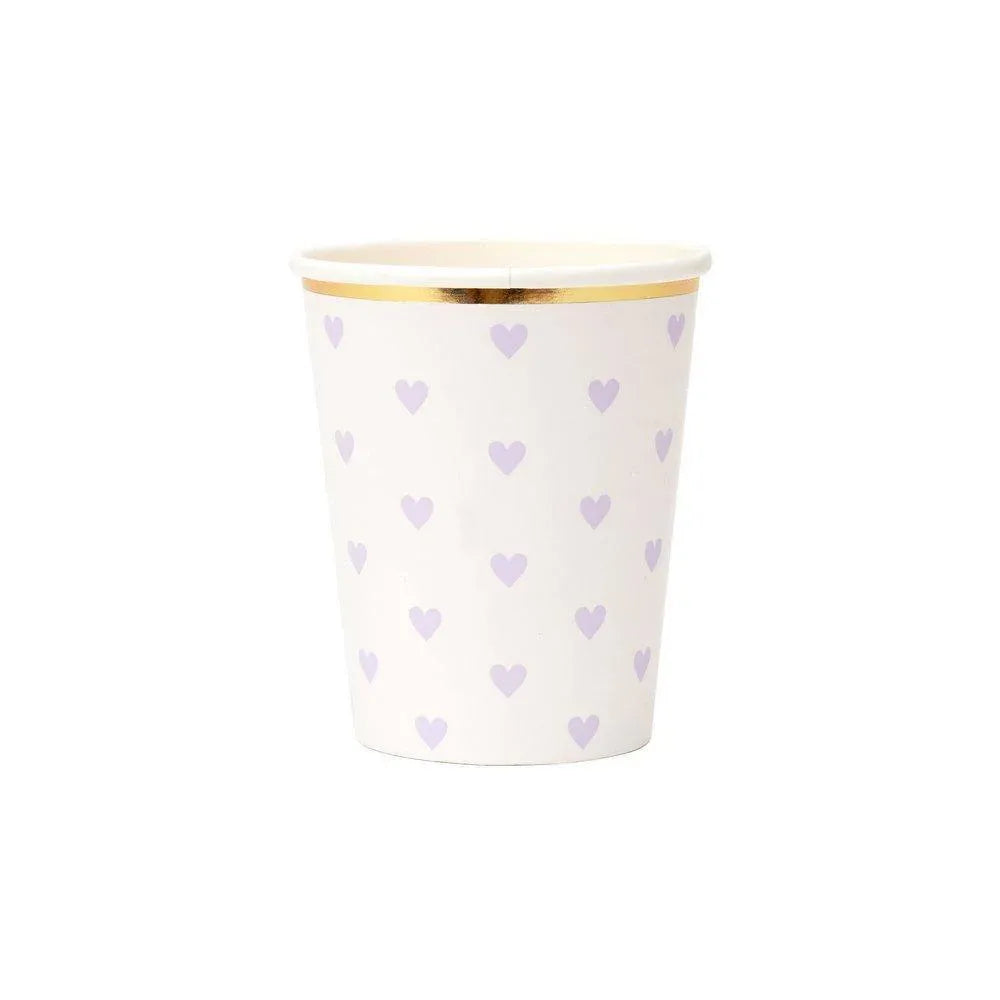 Meri Meri Party Palette Heart Cups (set of 8) - partyalacarte.co.in