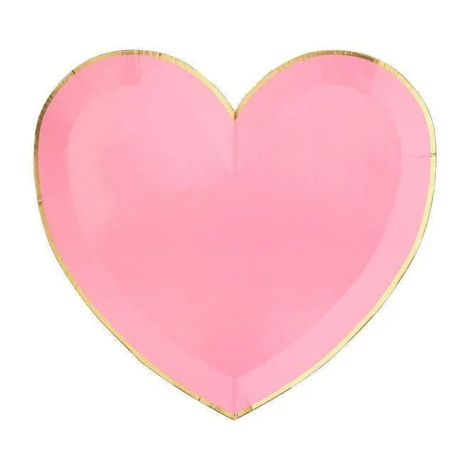 Meri Meri Party Palette Heart Plates (set of 8) - partyalacarte.co.in