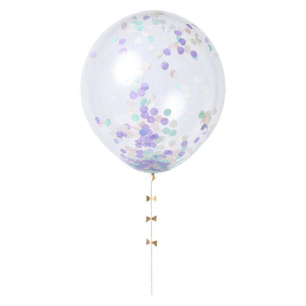 Meri Meri Pastel Confetti Balloon Kit (set of 8) - partyalacarte.co.in