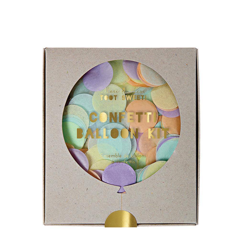 Meri Meri Pastel Confetti Balloon Kit (set of 8) - partyalacarte.co.in