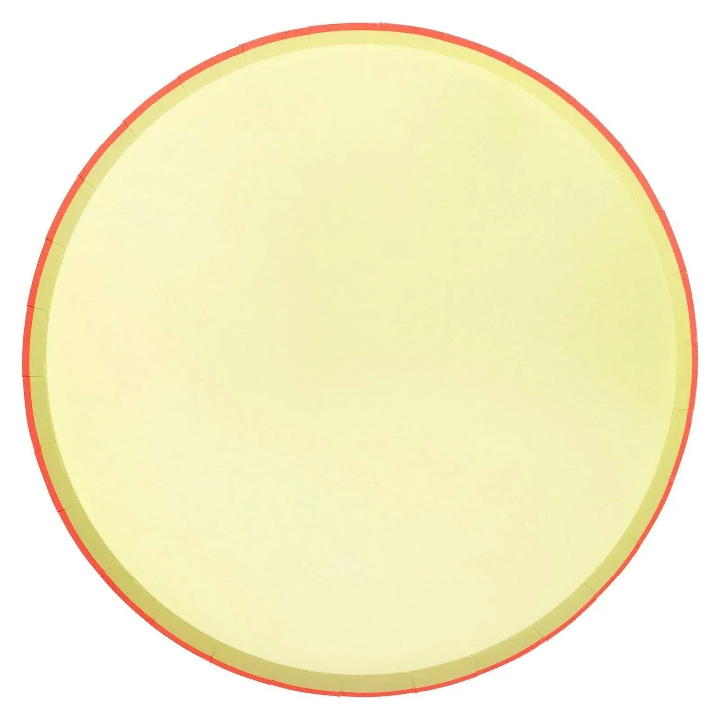 Meri Meri Pastel Neon Edge Plates (Pack of 12) - partyalacarte.co.in