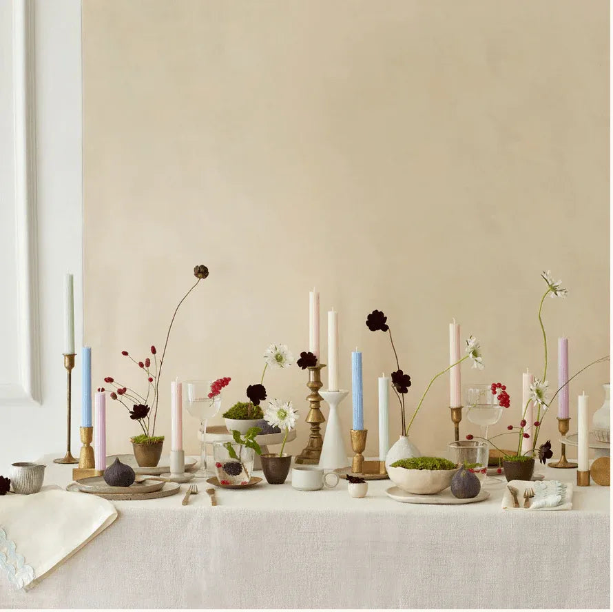 Meri Meri Pastel Table Candles (x 12) - partyalacarte.co.in