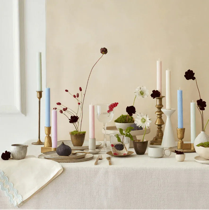 Meri Meri Pastel Table Candles (x 12) - partyalacarte.co.in