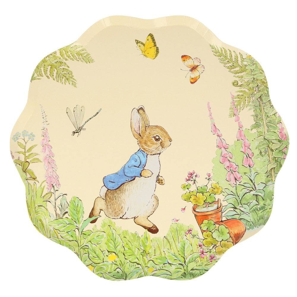 Meri Meri Peter Rabbit In The Garden Dinner Plates (x 8) - partyalacarte.co.in