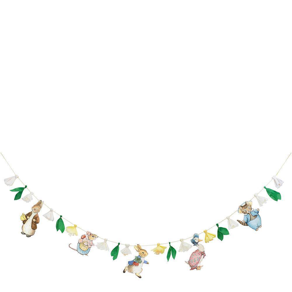 Meri Meri Peter Rabbit™ & Friends Garland - partyalacarte.co.in