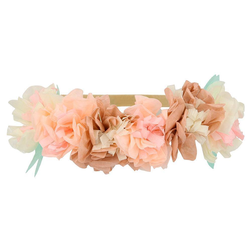 Meri Meri Pink Blossom Crowns (set of 6) - partyalacarte.co.in