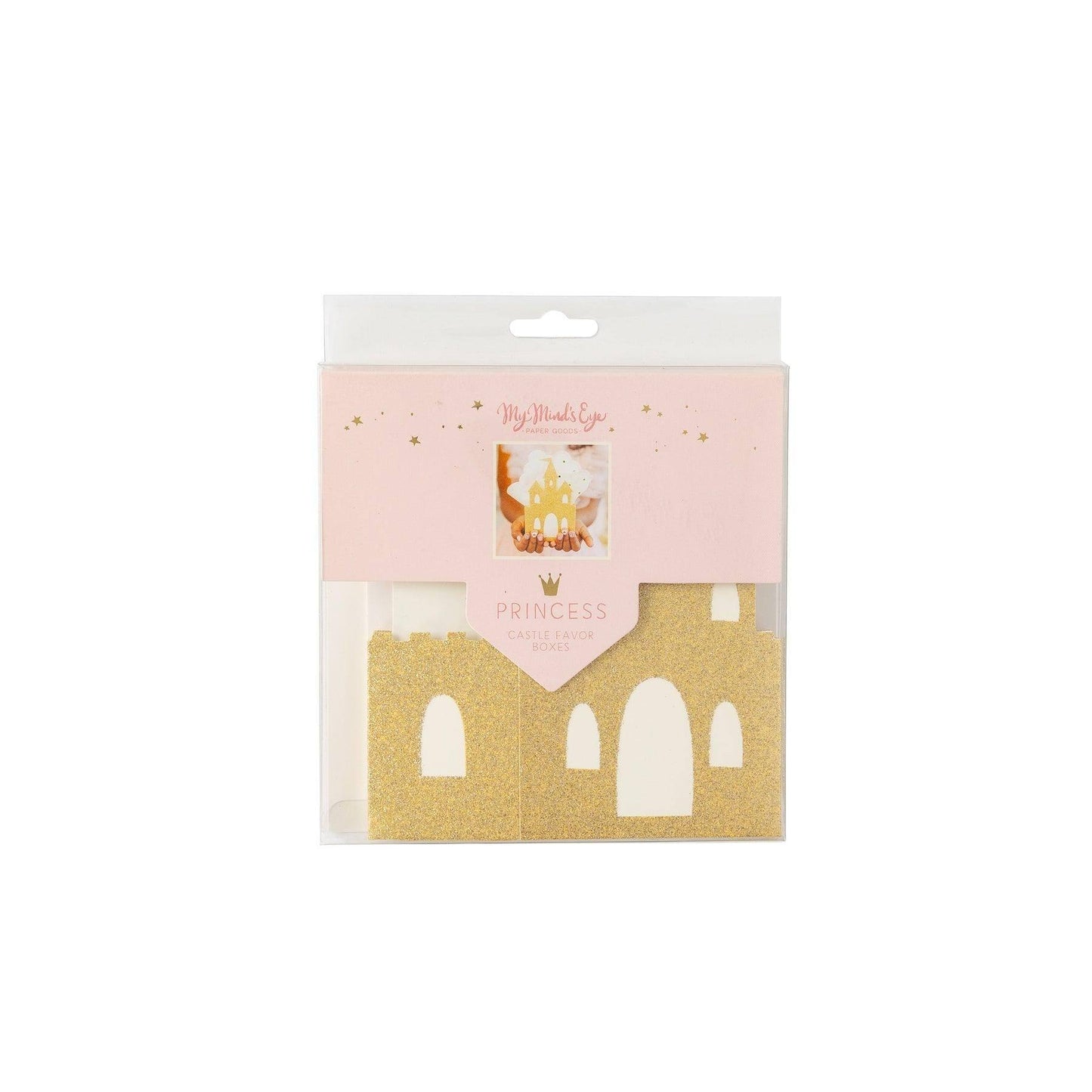 My Minds Eye Princess Castle Favour Boxes (x8) - partyalacarte.co.in