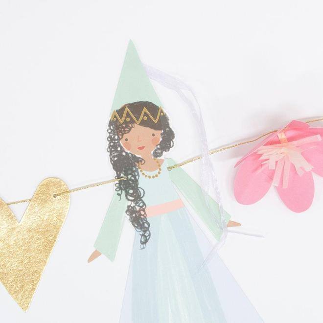 Meri Meri Princess Garland - partyalacarte.co.in