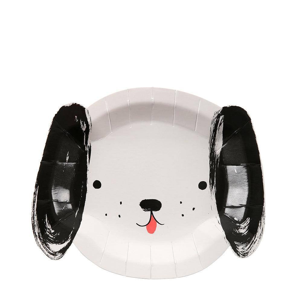 Meri Meri Puppy Dog Plates (Set of 12) - partyalacarte.co.in