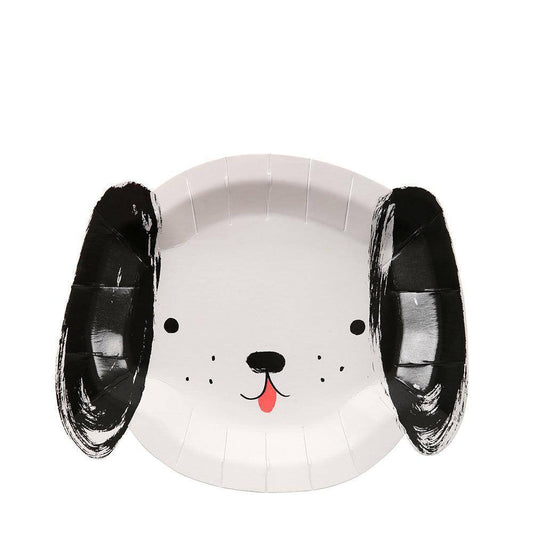 Meri Meri Puppy Dog Plates (Set of 12) - partyalacarte.co.in