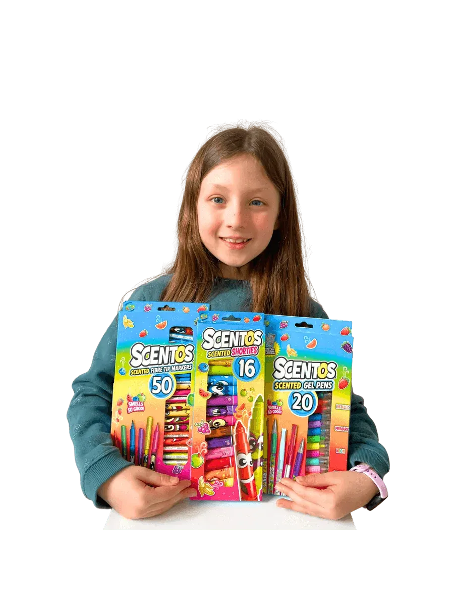Scented 16 Shorties Markers