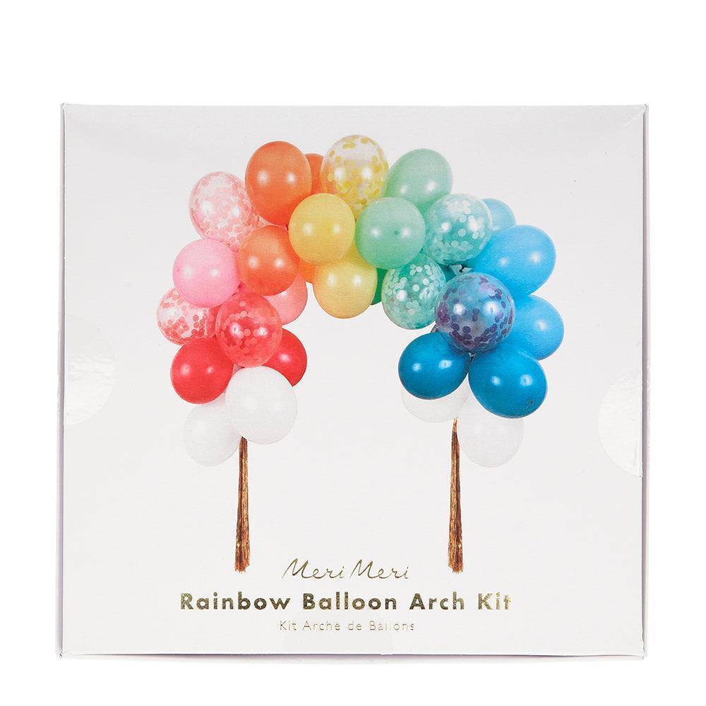 Meri Meri Rainbow Balloon Arch Kit (set of 40 balloons) - partyalacarte.co.in