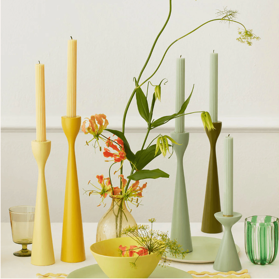 Meri Meri Rainbow Table Candles (x 12) - partyalacarte.co.in