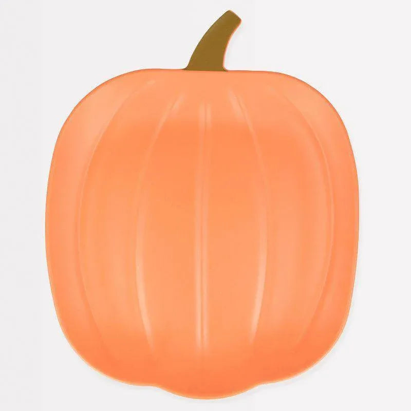 Meri Meri Reusable Bamboo Pumpkin Plate - partyalacarte.co.in