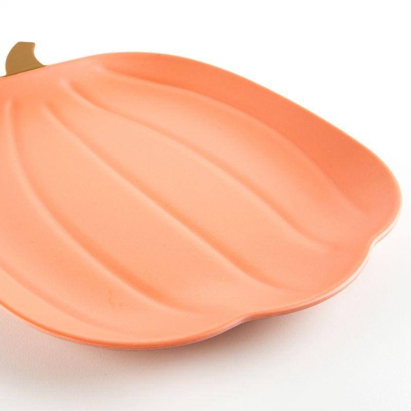 Meri Meri Reusable Bamboo Pumpkin Plate - partyalacarte.co.in