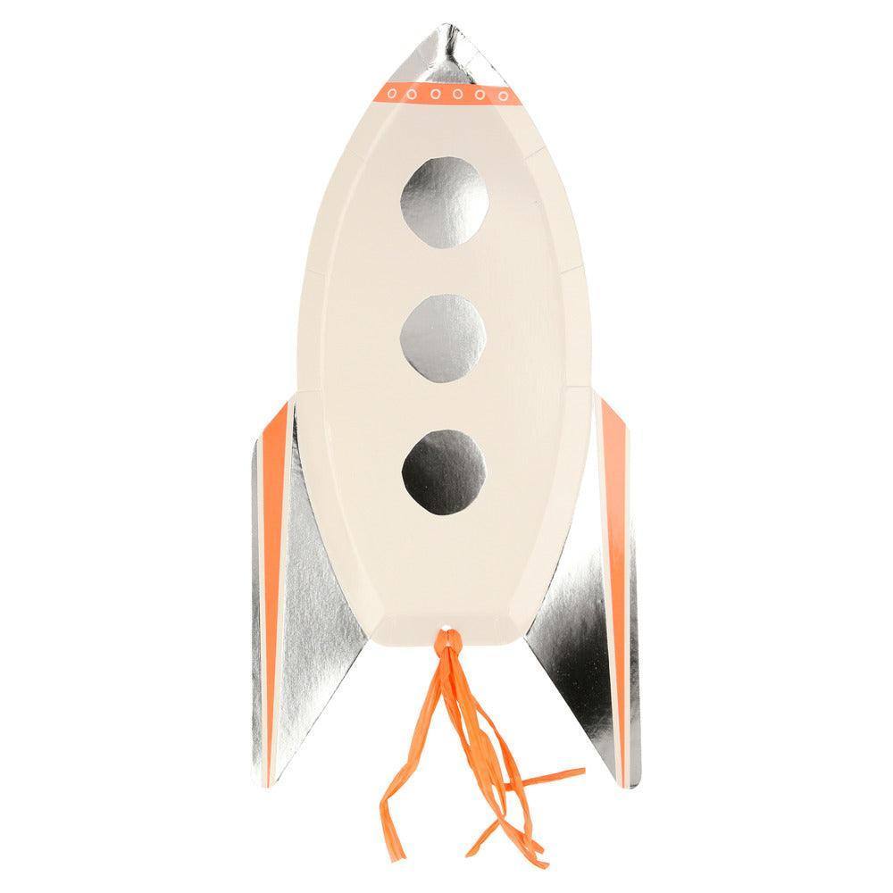 Meri Meri Rocket Plates (x 8) - partyalacarte.co.in