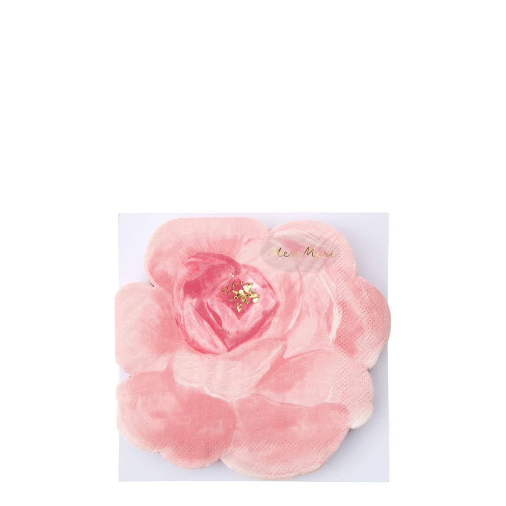 Meri Meri Rose Garden Napkins (set of 16) - partyalacarte.co.in