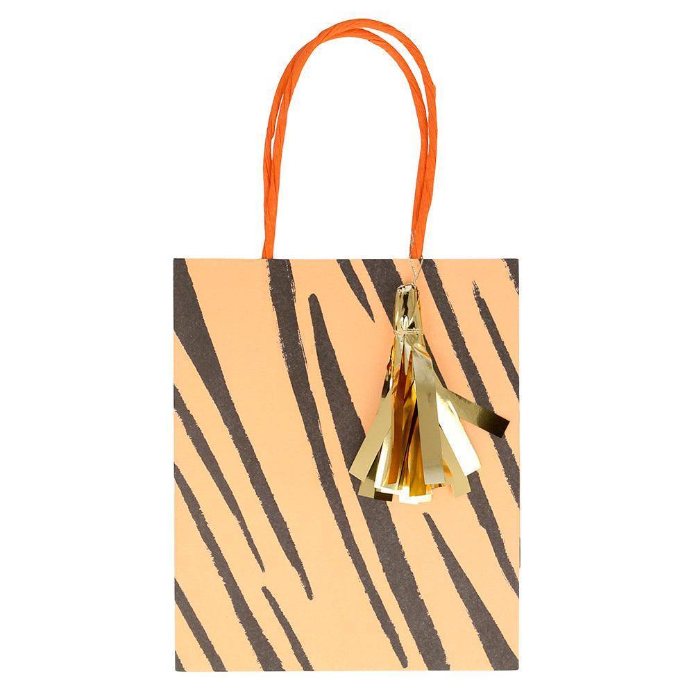 Meri Meri Safari Animal Print Party Bags (set of 8) - partyalacarte.co.in