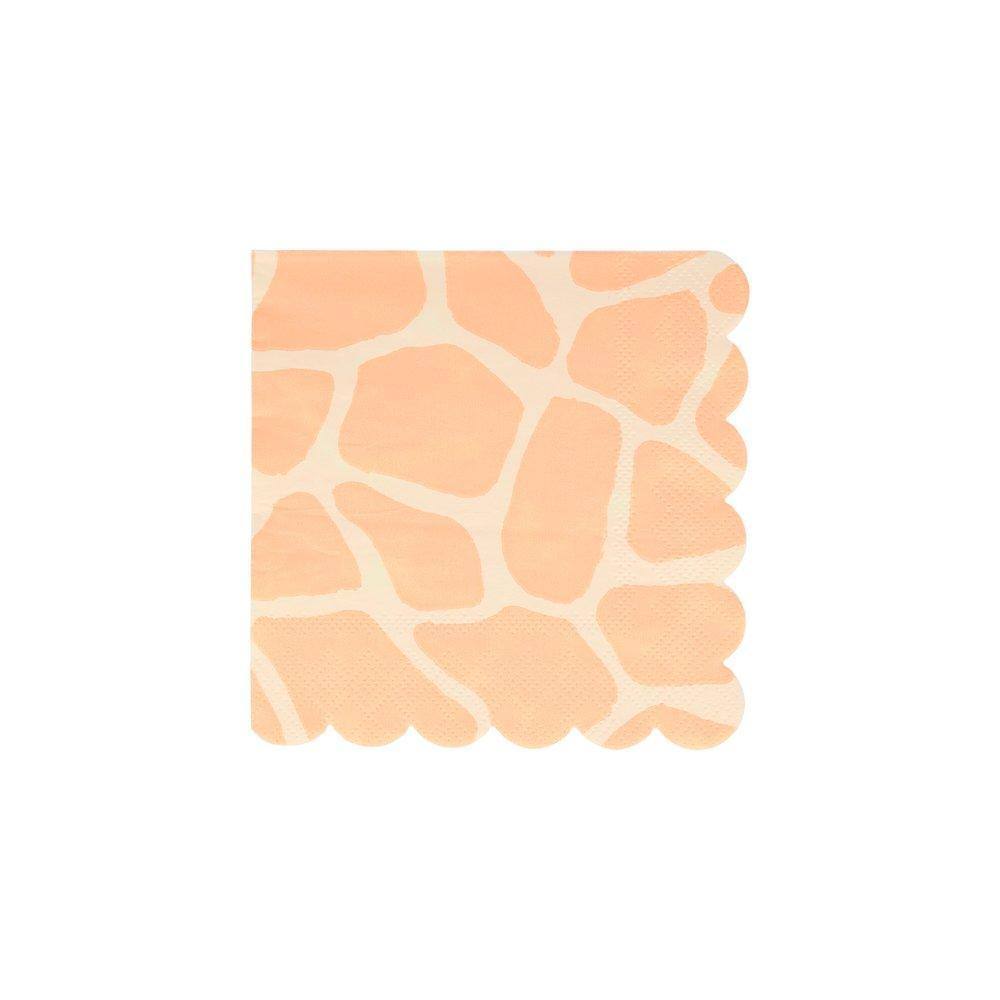 Meri Meri Safari Animal Print Small Napkins (set of 16) - partyalacarte.co.in