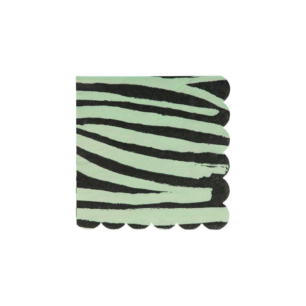 Meri Meri Safari Animal Print Small Napkins (set of 16) - partyalacarte.co.in