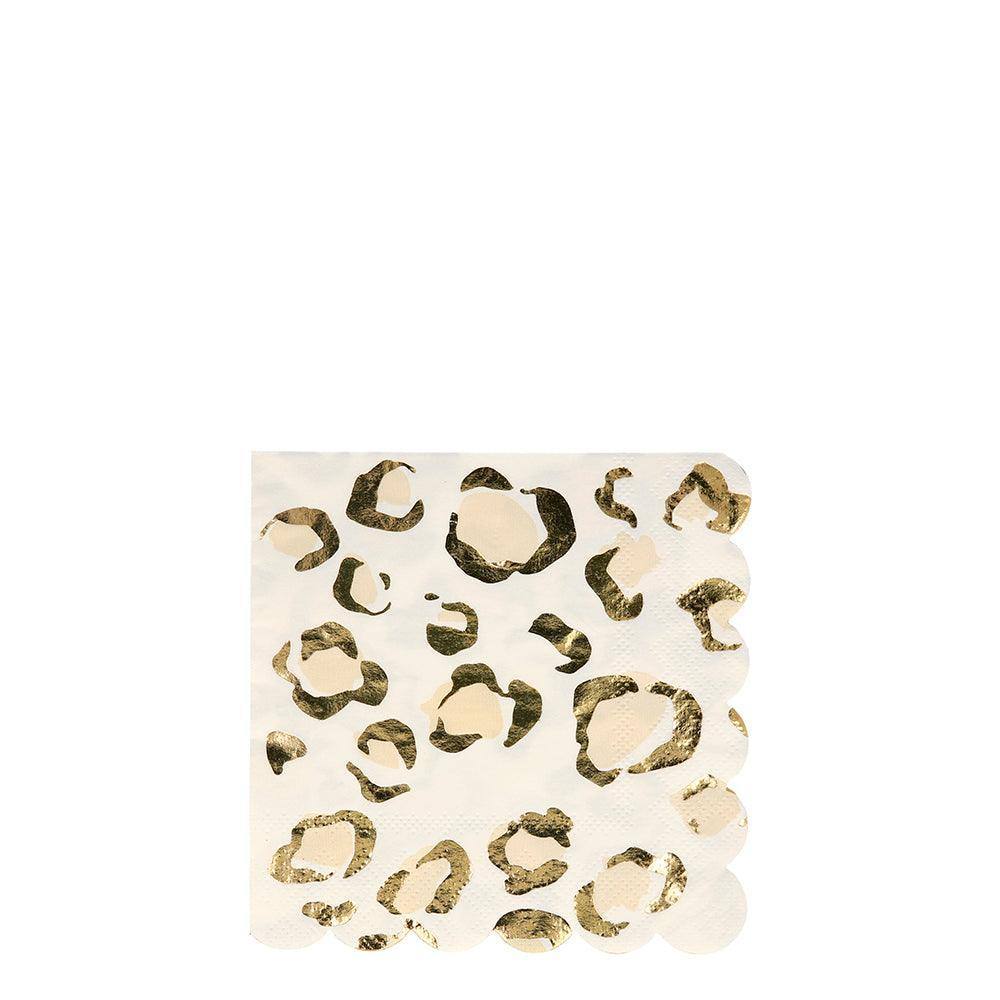 Meri Meri Safari Animal Print Small Napkins (set of 16) - partyalacarte.co.in