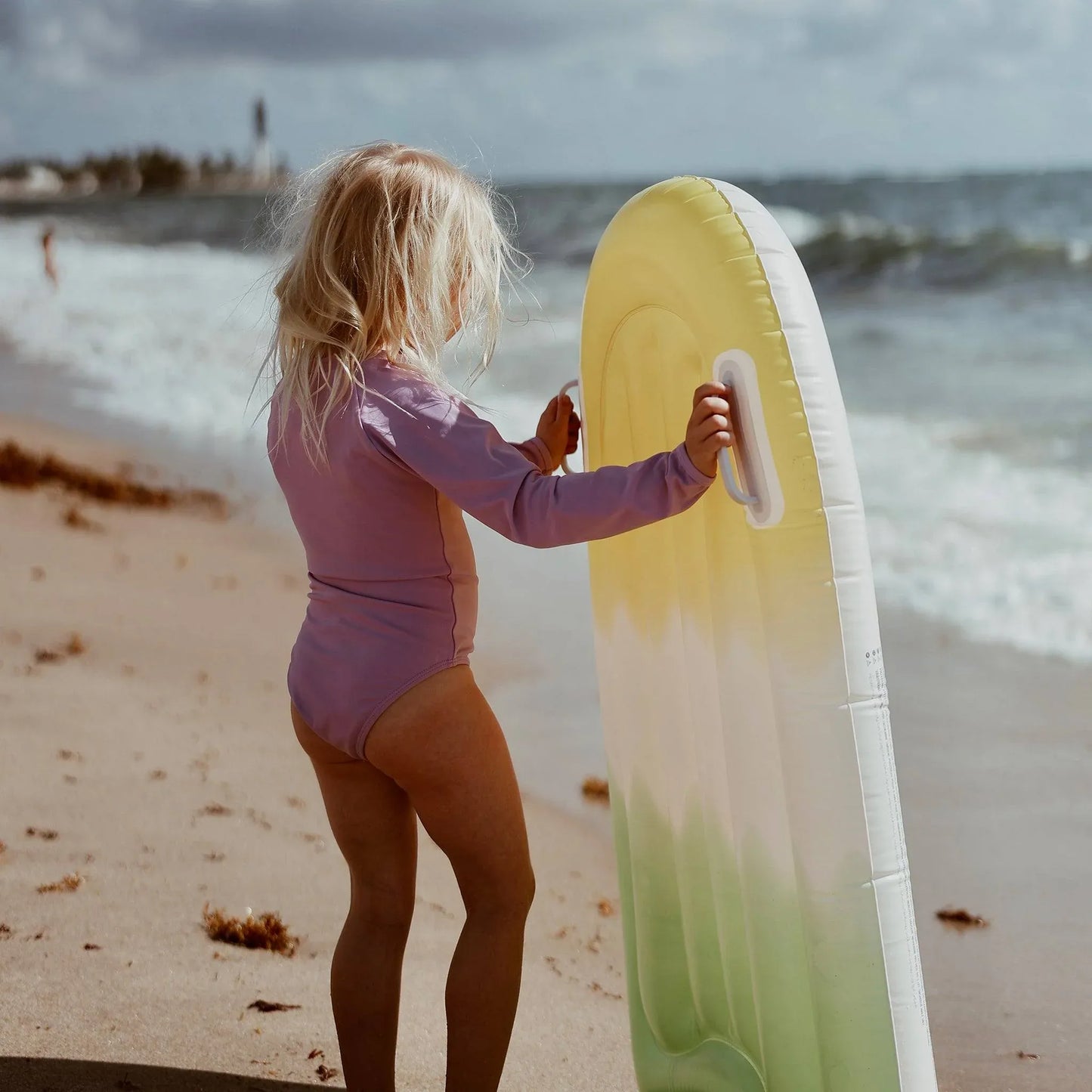 sunnylife Sea Seeker Ocean Inflatable Boogie Board - partyalacarte.co.in