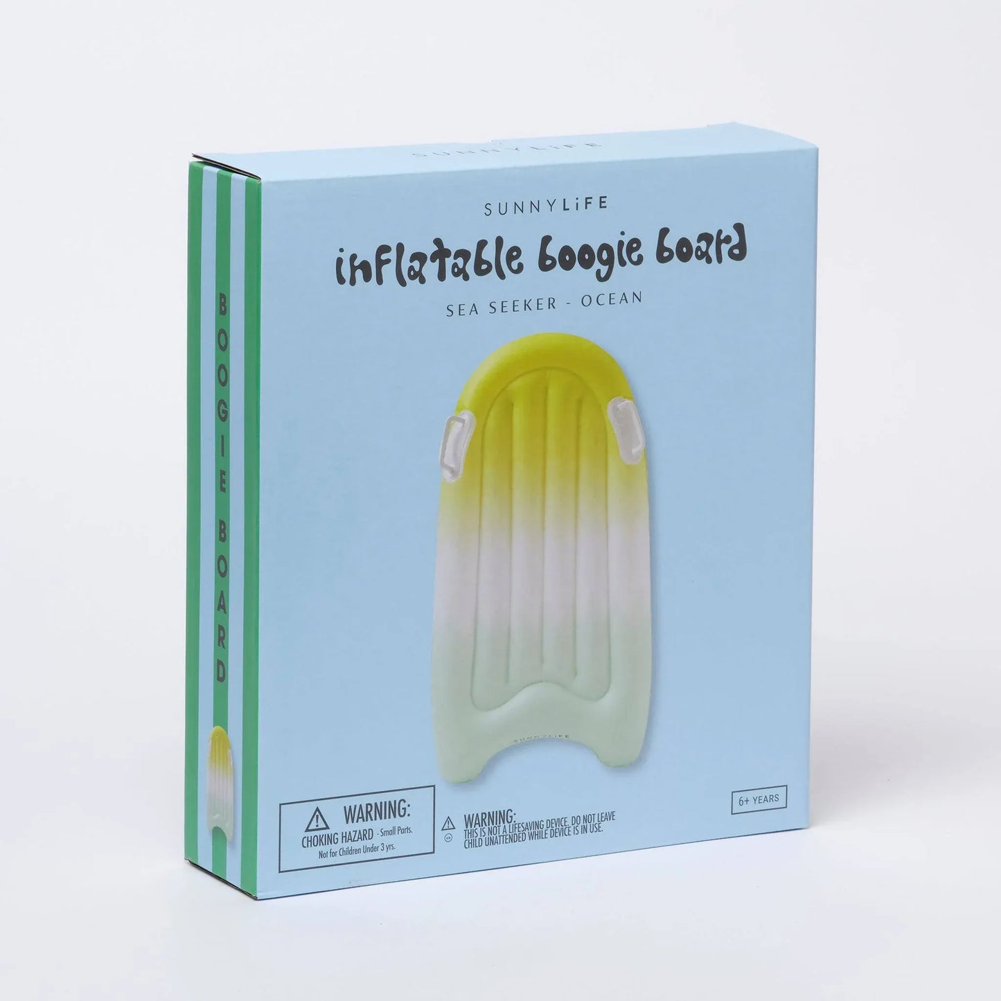 sunnylife Sea Seeker Ocean Inflatable Boogie Board - partyalacarte.co.in