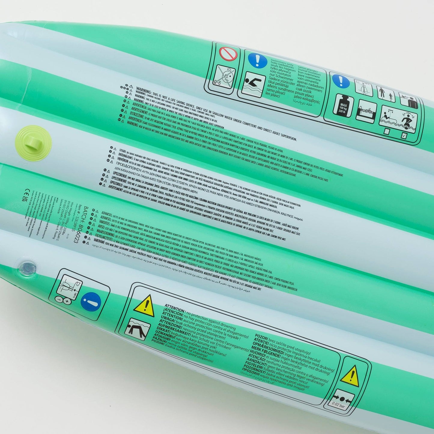 sunnylife Sea Seeker Ocean Ride With Me Surfboard Float - partyalacarte.co.in