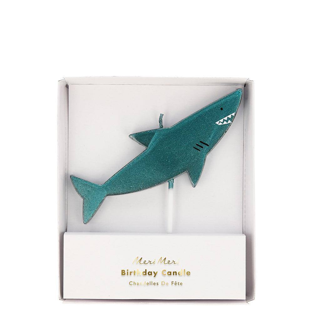 Shark Candle - This Shimmering Shark Candle Will Look Perfect On A