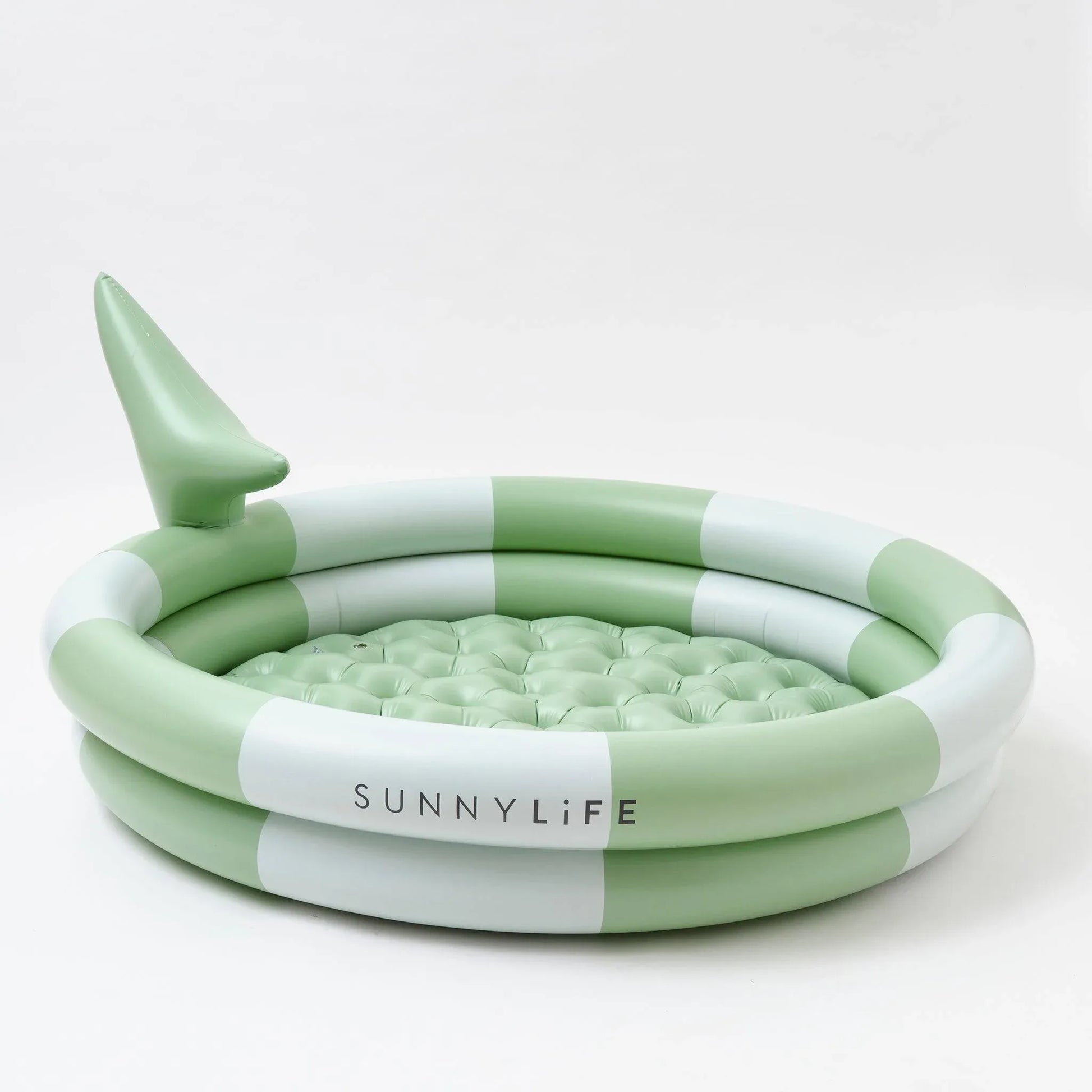 sunnylife Shark Tribe Inflatable Backyard Pool - partyalacarte.co.in