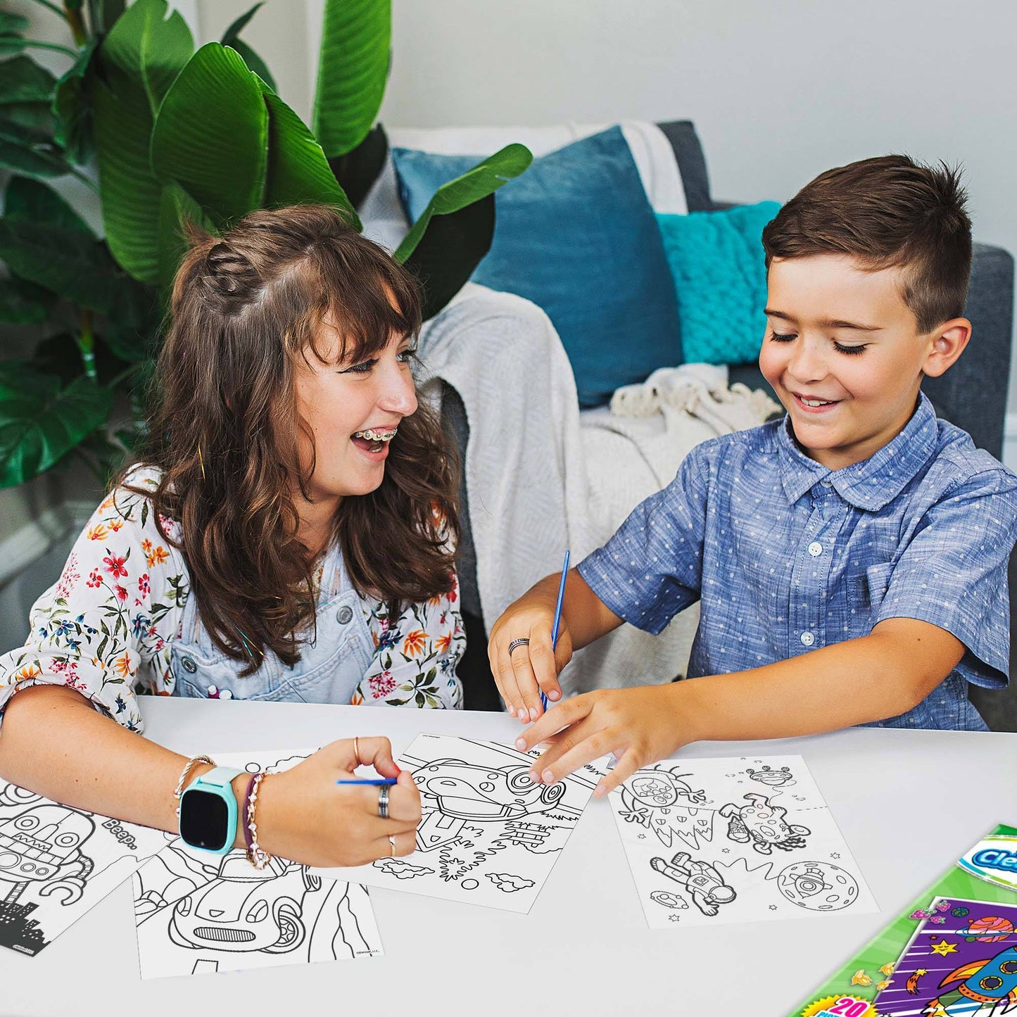 CleanColouring™ Magic Gel Painting Adventure Set