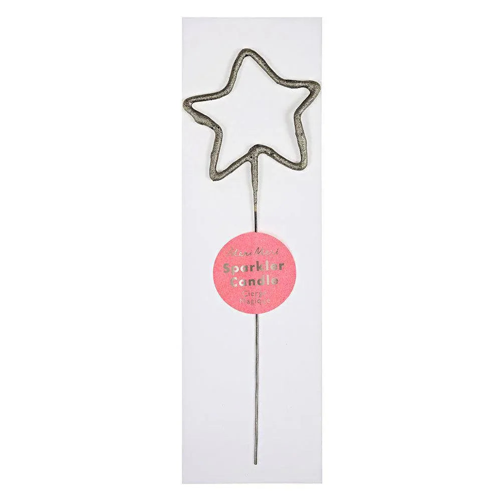 Meri Meri Silver Sparkler Number Candles - partyalacarte.co.in