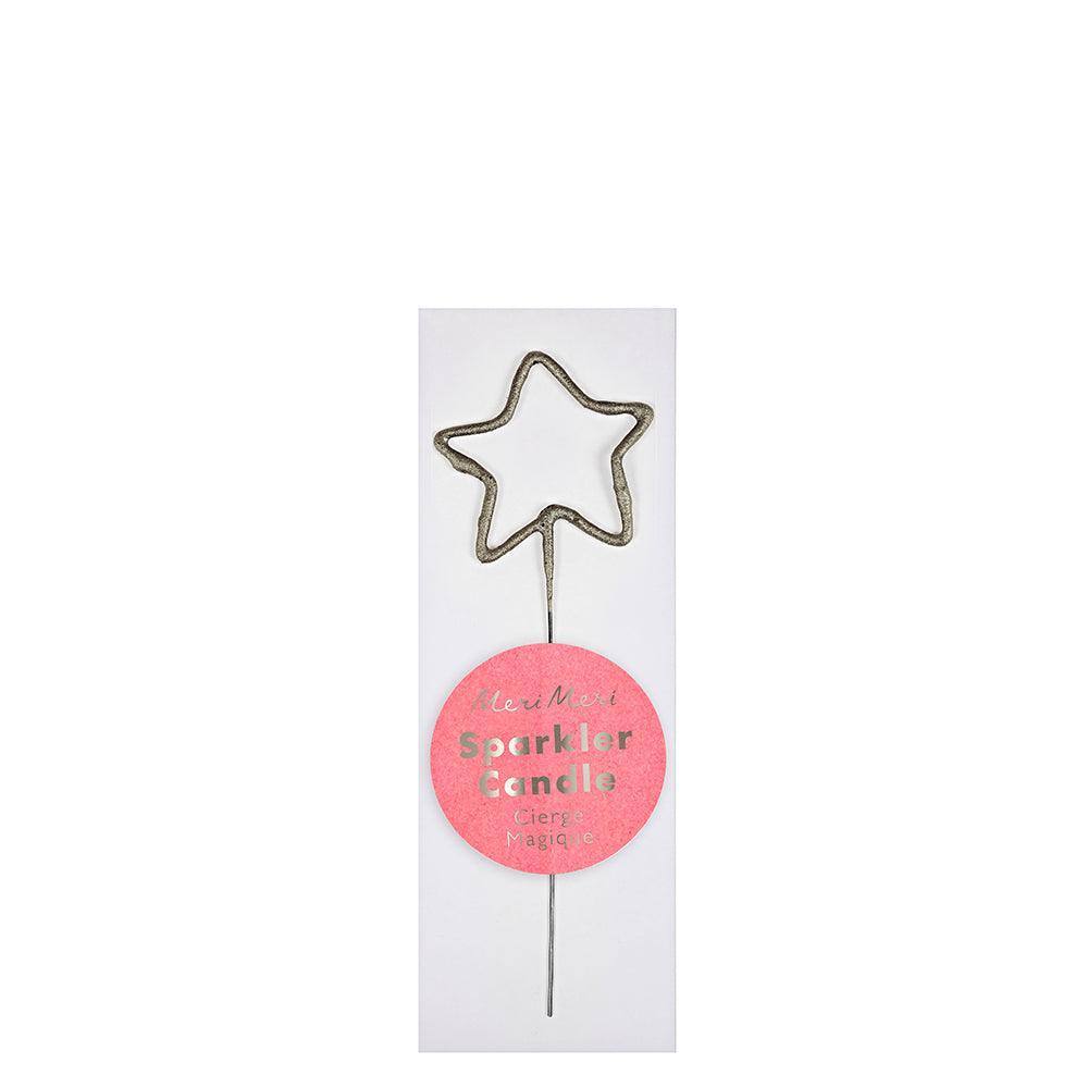 Meri Meri Silver Sparkler Number Candles - partyalacarte.co.in