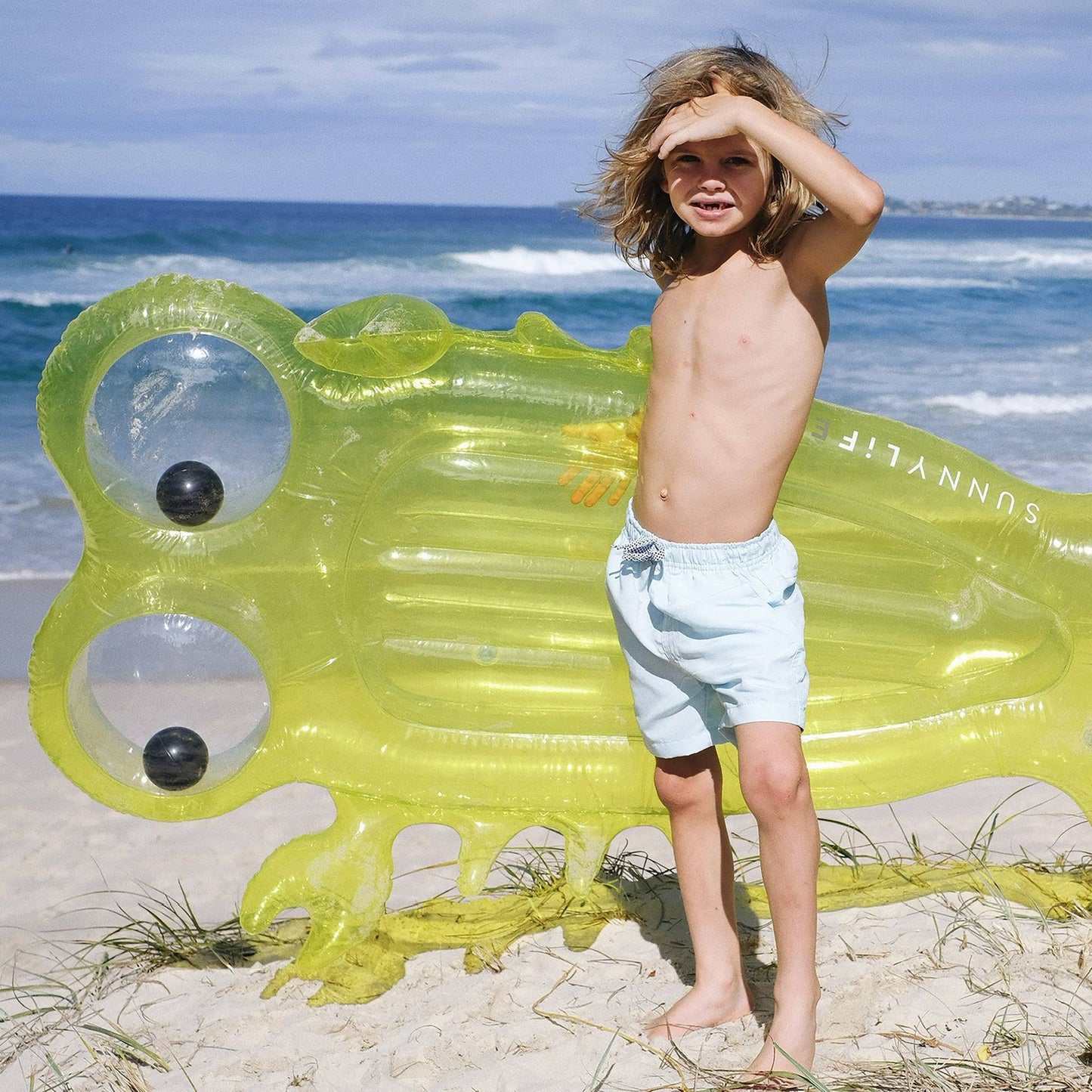 sunnylife Sonny the Sea Creature Luxe Lie-On Float - partyalacarte.co.in