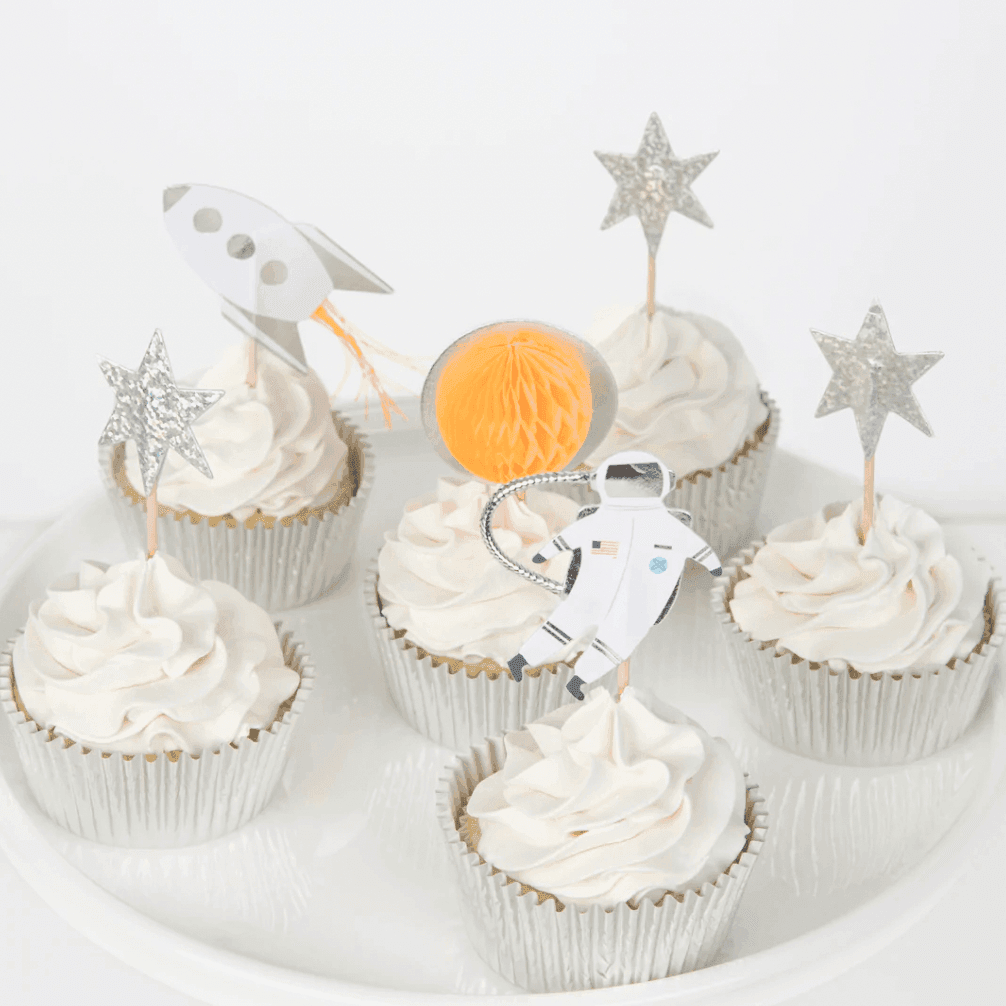 Meri Meri SPACE CUPCAKE KIT (SET OF 24) - partyalacarte.co.in