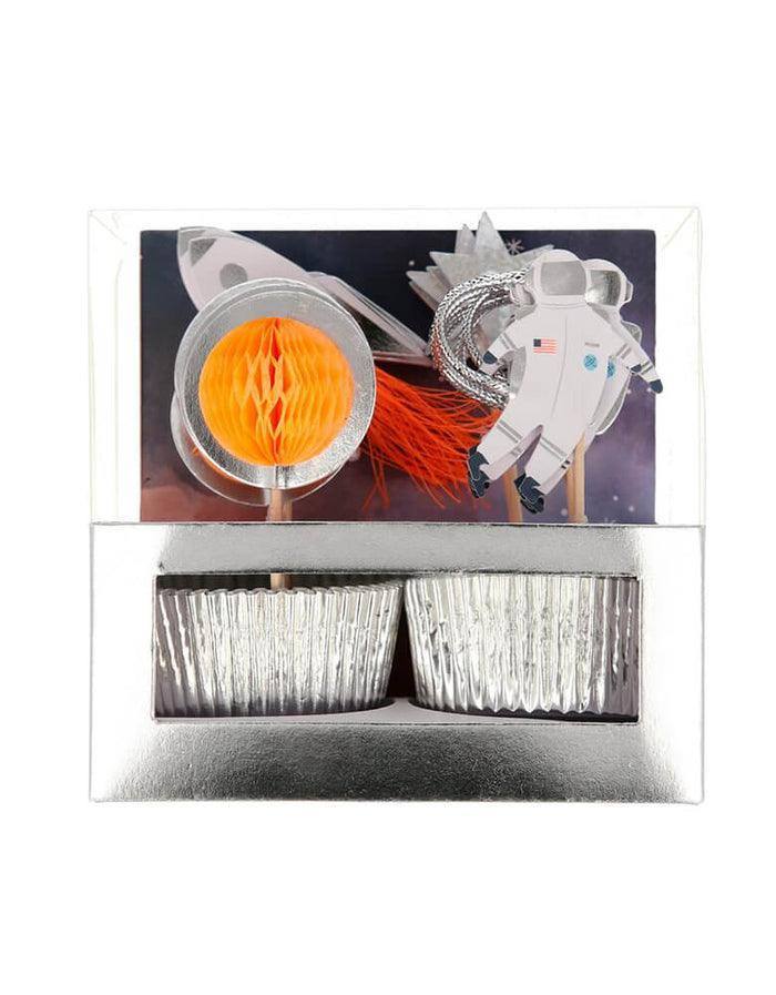 Meri Meri SPACE CUPCAKE KIT (SET OF 24) - partyalacarte.co.in