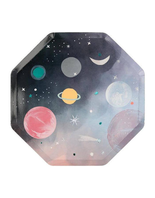 Meri Meri Space Dinner Plates (x 8) - partyalacarte.co.in