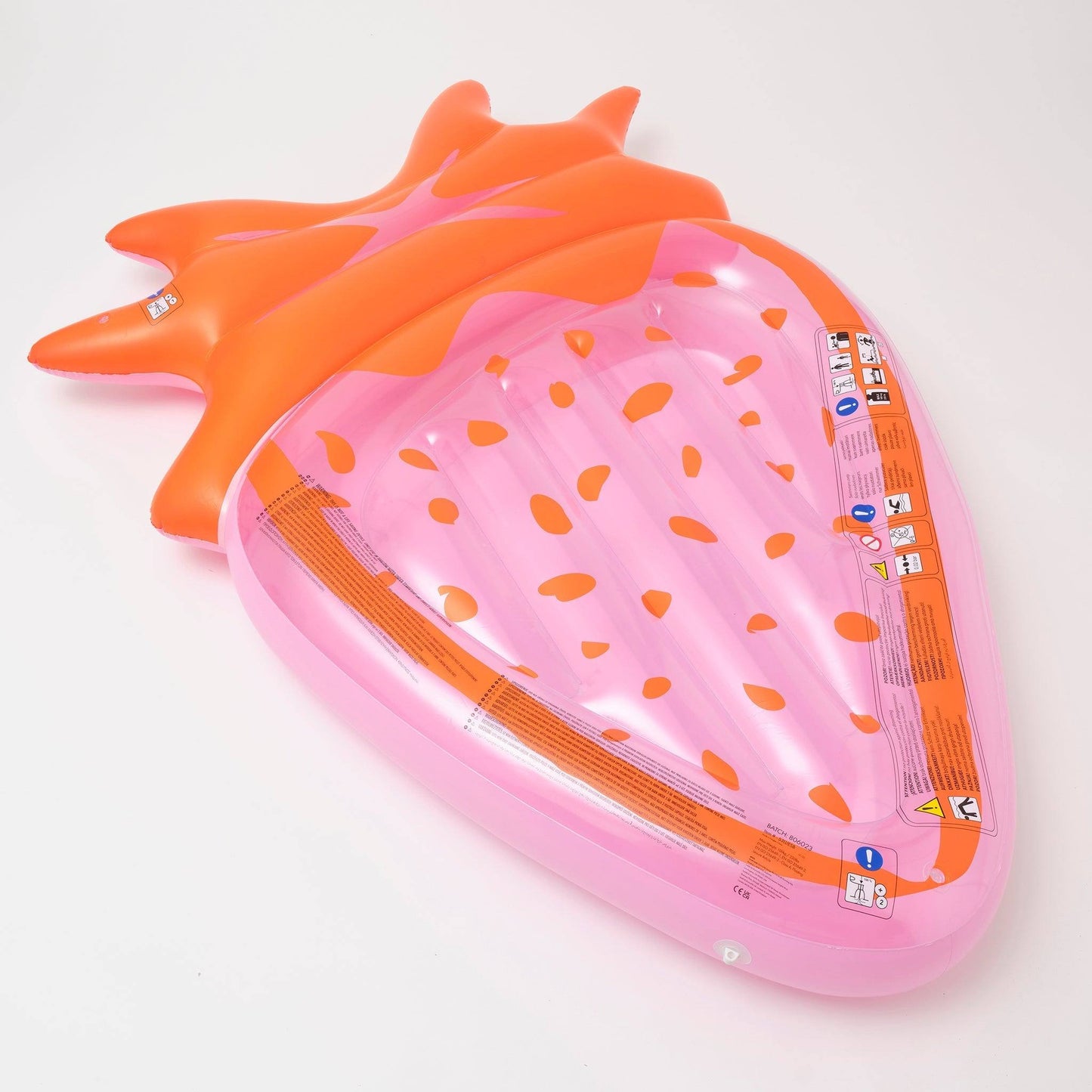 sunnylife Strawberry Luxe Lie-On Float - partyalacarte.co.in