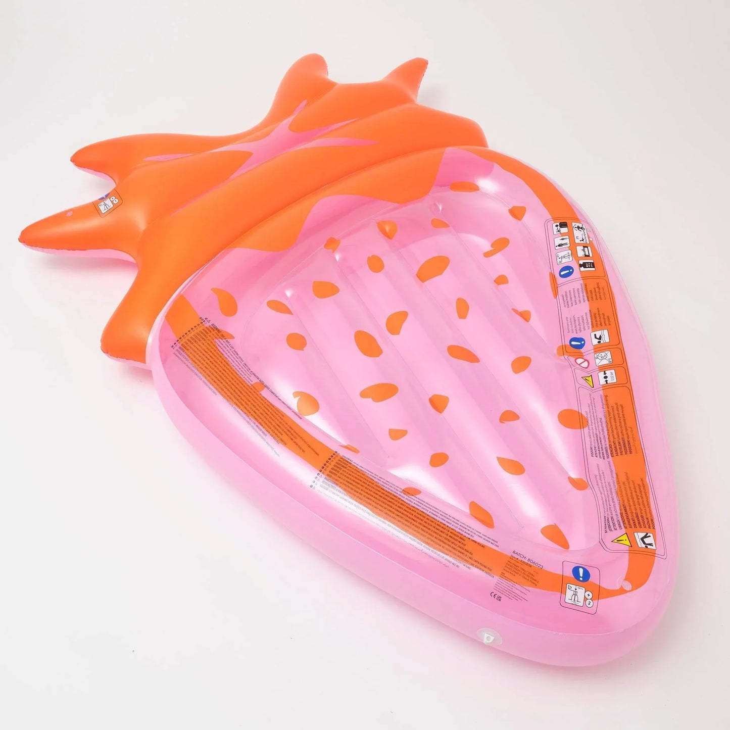 sunnylife Strawberry Luxe Lie-On Float - partyalacarte.co.in