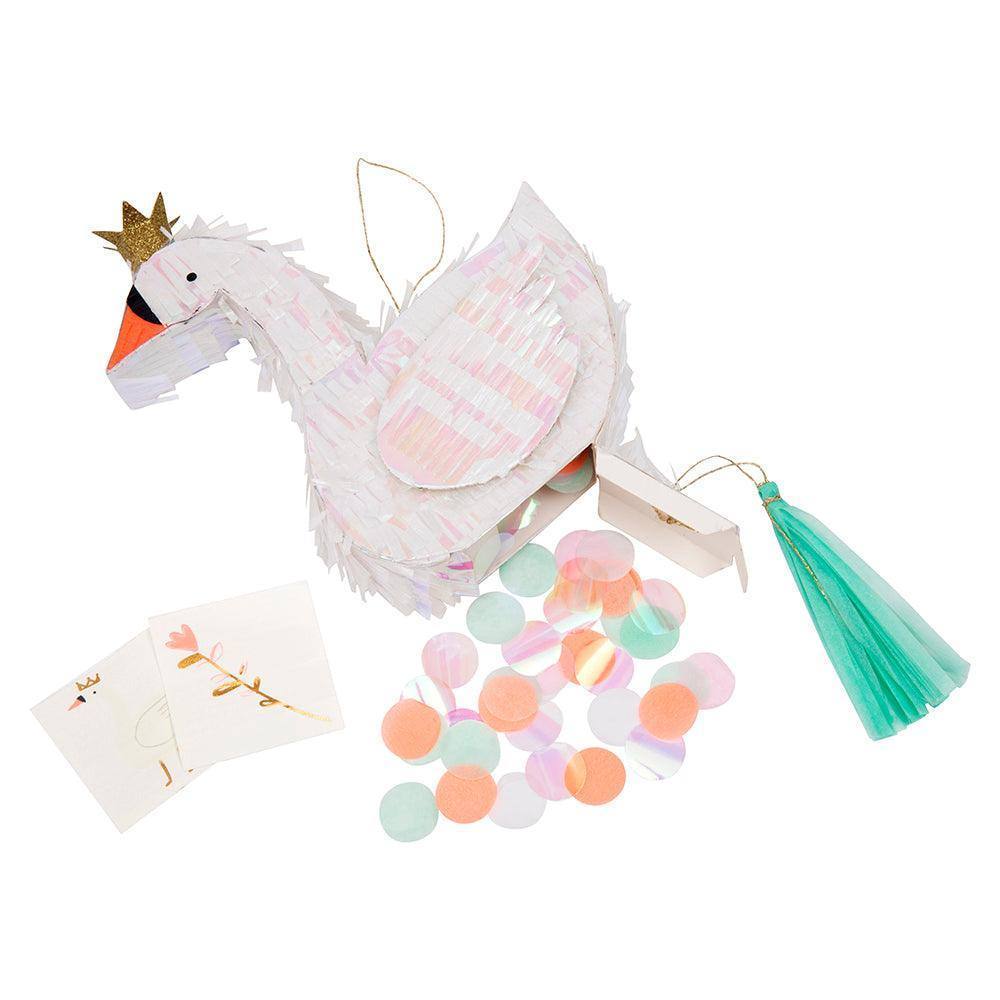 Meri Meri Swan Piñata Favor - partyalacarte.co.in