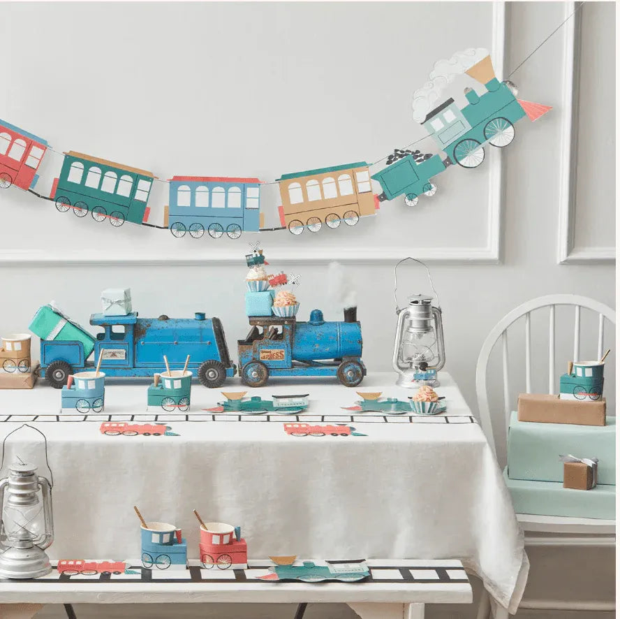 Meri Meri Train Garland - partyalacarte.co.in