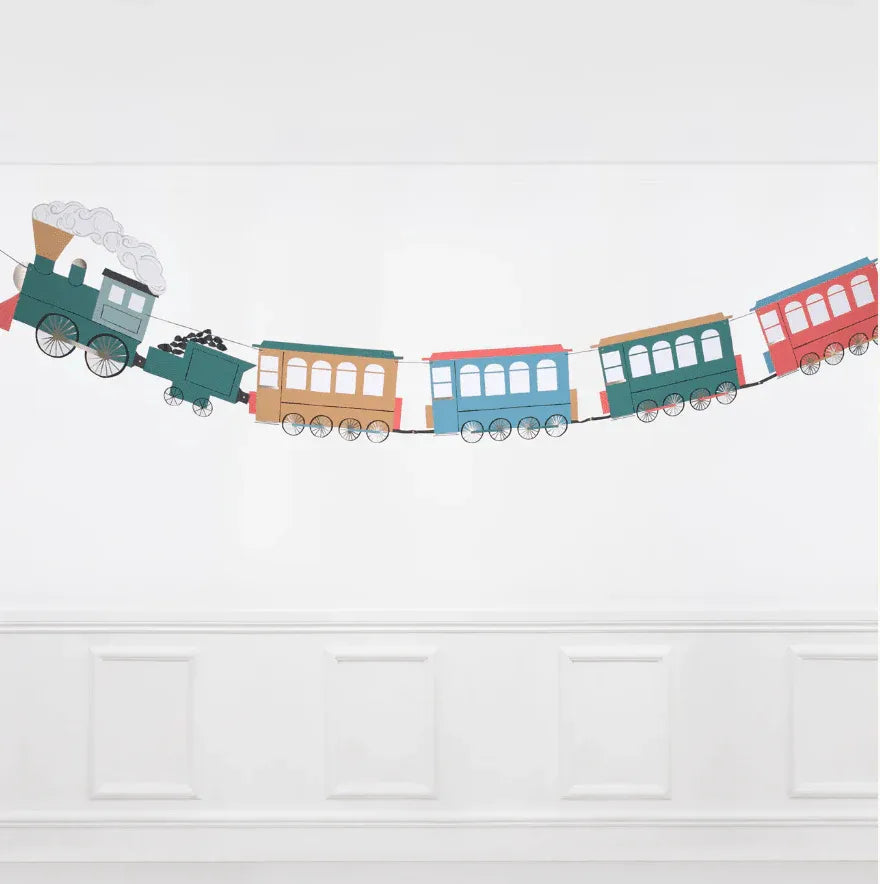 Meri Meri Train Garland - partyalacarte.co.in