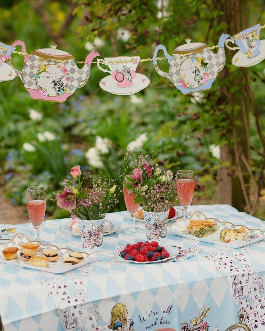 Talking Table Truly Alice Blue Cups - partyalacarte.co.in