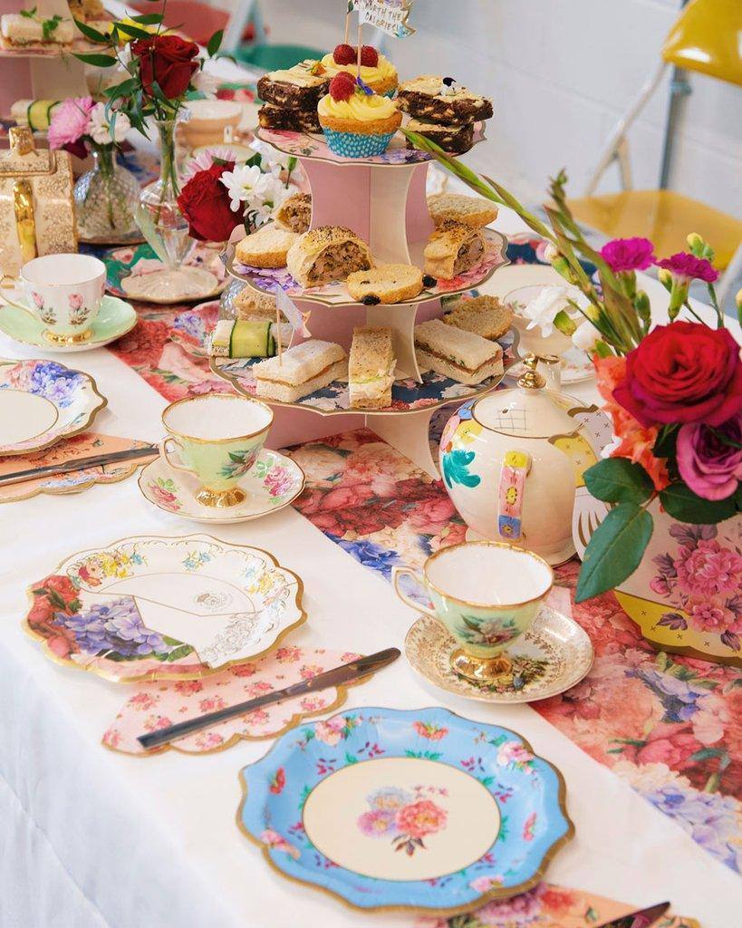 Talking Table Truly Scrumptious Fabric Table Runner - partyalacarte.co.in
