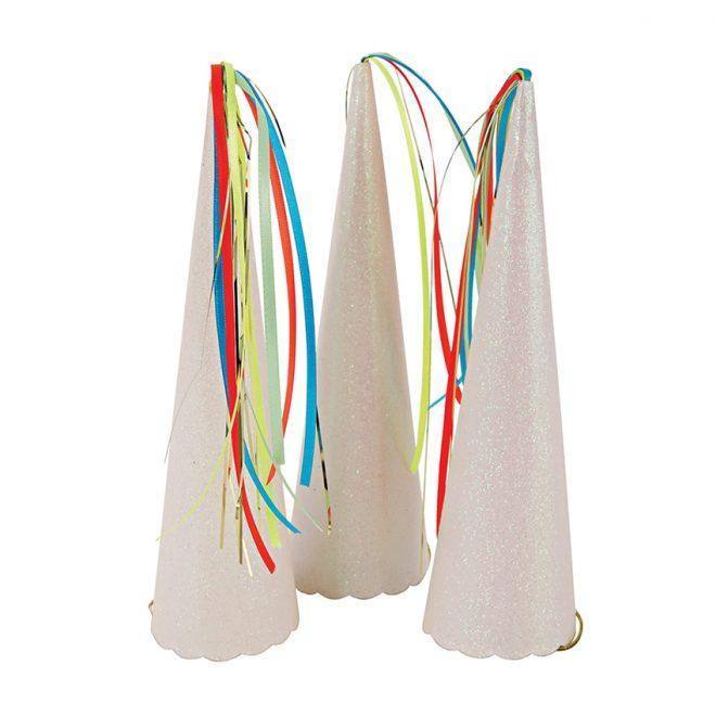 Meri Meri Unicorn Horns Hats (Pack of 8) - partyalacarte.co.in