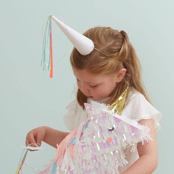 Meri Meri Unicorn Horns Hats (Pack of 8) - partyalacarte.co.in