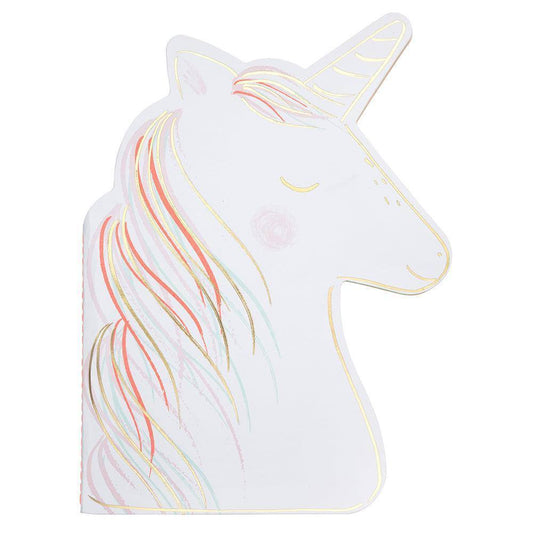 Meri Meri Unicorn Sticker & Sketchbook - partyalacarte.co.in